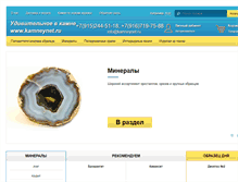 Tablet Screenshot of kamneynet.ru